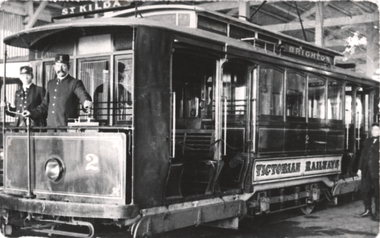 VR Tram No. 2 Elwood Depot