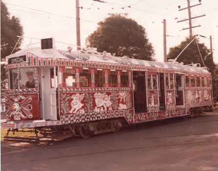 Mirka Mora tram 243 - Official Launch photo