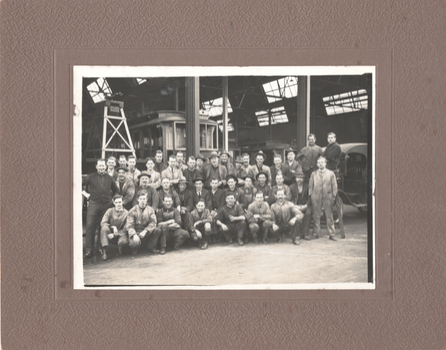 Rolling Stock employees Malvern Depot Workshop. image 2 of 3