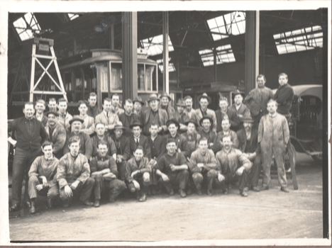 Rolling Stock employees Malvern Depot Workshop. image 3 of 3