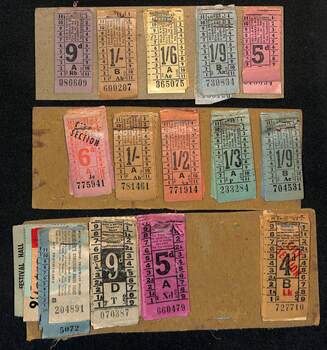 Tram Ticket cards - Child's toy?