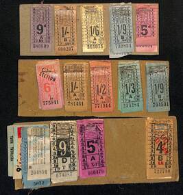 Tram Ticket cards - Child's toy?