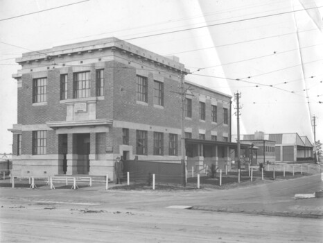 Glen Huntly tram depot office.