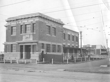 Glen Huntly tram depot office.