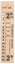 Trip Slip - cable tram Bell Punch type - front