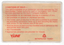 "Sixty Plus Concession Card" rear
