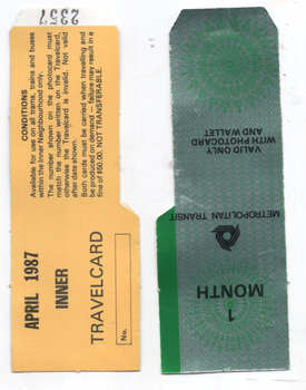 Inner Monthly Travel Card