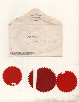 Paper seals and MMTB Envelope