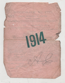 "Drivers or Conductors License" - rear
