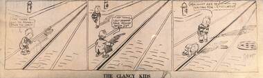 Cartoon - "The Clancy Kids"