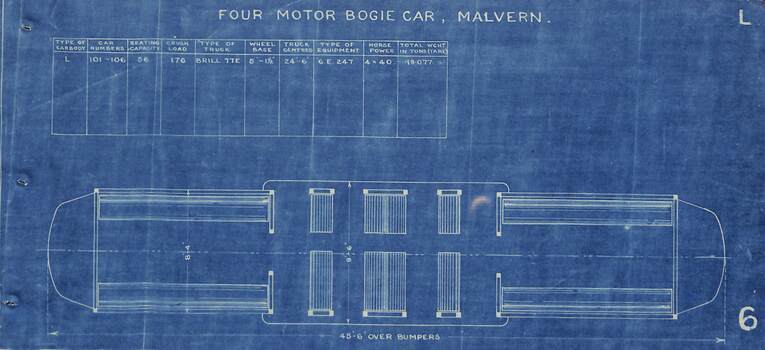 Four motor bogie car - Malvern - L class