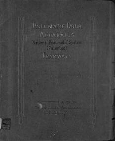 Manual - "Pneumatic Door Apparatus" - cover