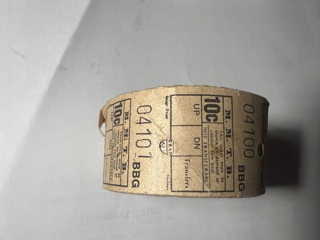 Roll of Ultimate ticket machine tickets