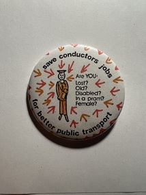 "Save Conductors jobs for better public transport"