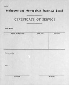 "Certificate of Service"