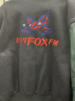 101.9 Fox FM jacket - rear logo