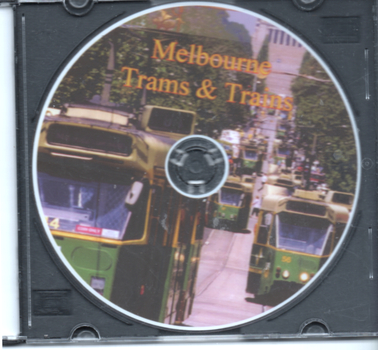 DVD  - "Melbourne Trams & Trains"