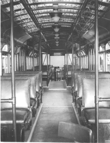 Interior view - Y1 class tram