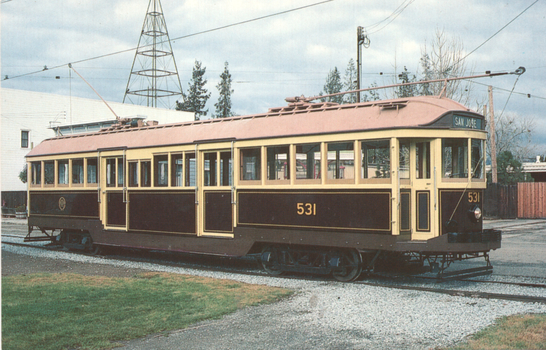 "MMTB Trolley car number 531"