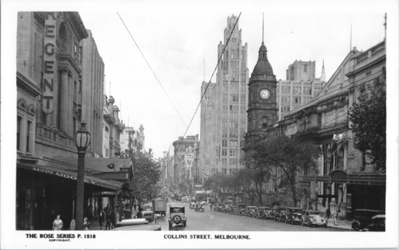 "Collins Street Melbourne"