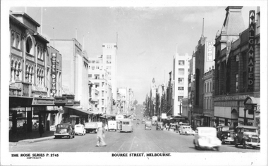 "Bourke St, Melbourne"