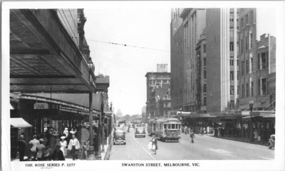 "Swanston Street, Melbourne"