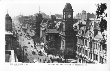 "The Town Hall Swanston Street Melbourne"