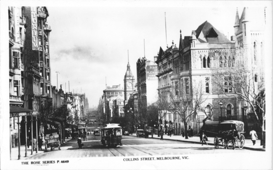 "Collins Street Melbourne"