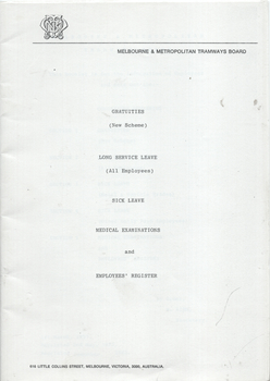 Gratuities (New Scheme) Long Service Leave - cover