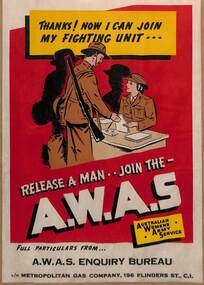 "Release a man...join the AWAS"