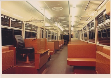 PCC 1041 interior, likely while inside workshop 