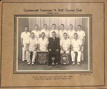 "Camberwell Tramways A Shift Cricket Club"