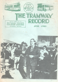 The Tramway Record" - June 1983 cover