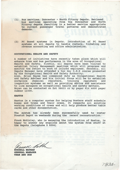 "Tram & Bus Running Journal PTC" - No. 7 - page 2