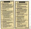 Fault sheet for B class tram