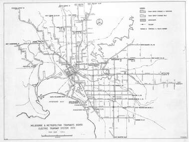 "Melbourne & Metropolitan Tramways Board Electric Tramway System 1979"