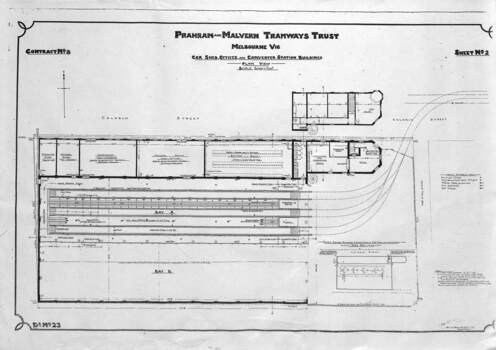 "PMTT Malvern Depot" - depot plan