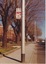 Bus stop and pole