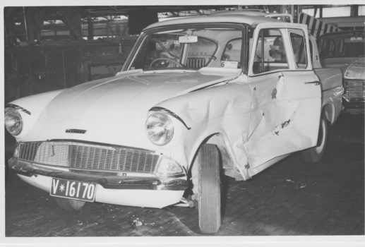 Work Vehicle damaged