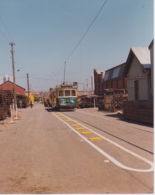 W7 class tram 1002 at South Melbourne Depot