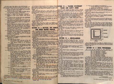 "MMTB Road traffic Regulations 1958" - re tramways