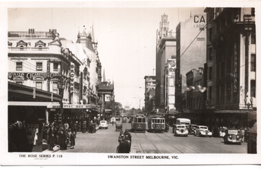 "Swanston Street Melbourne"