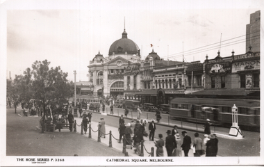 "Cathedral Square Melbourne"