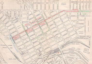 LaTrobe St - track proposal