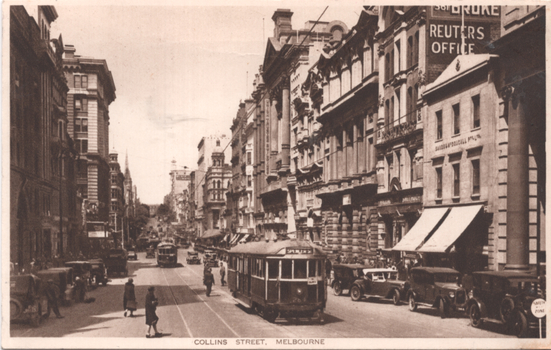 "Collins Street Melbourne"