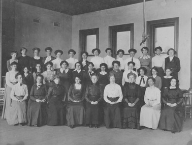 Melbourne Tramway and Omnibus Company Female Staff Head Office c1914