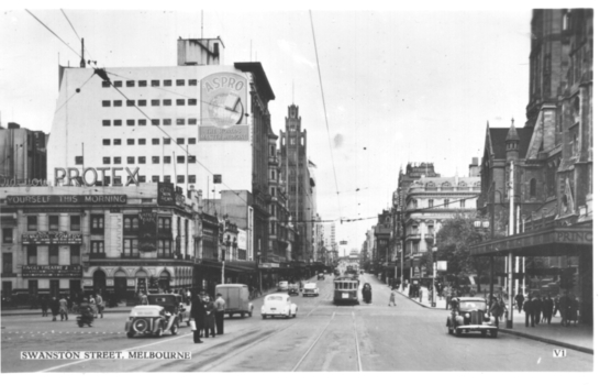 "Swanston Street, Melbourne"