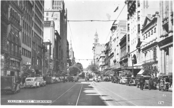 "Collins Street Melbourne"