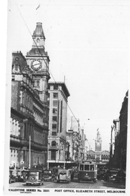 "Post Office, Elizabeth Street, Melbourne"