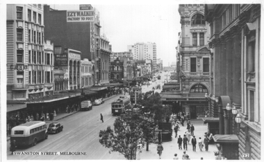 "Swanston Street Melbourne"